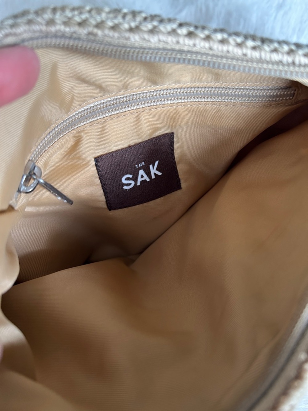 The Sak Beige Crossbody Bag - Picture 3 of 8